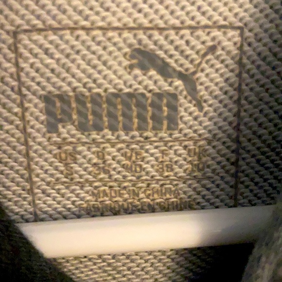 Puma, ladies, gray, size small hoodie - Picture 2 of 2